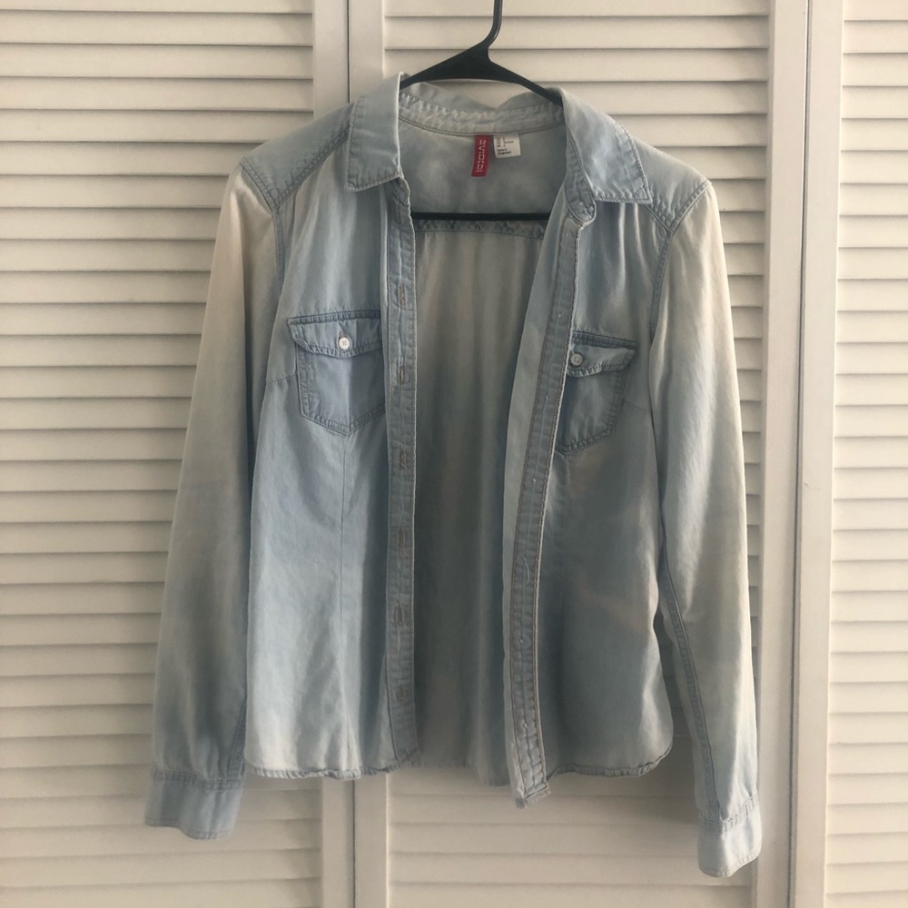Denim Button Up